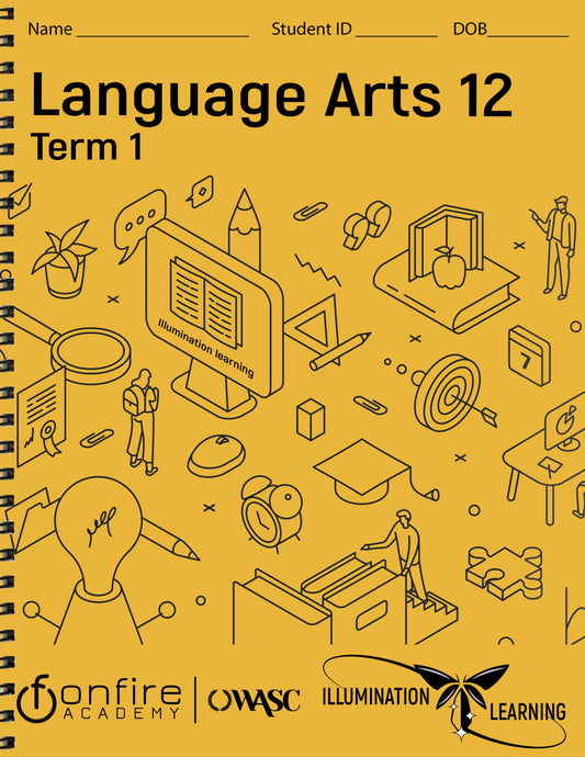 Language Arts 12 𝙃𝙤𝙢𝙚 𝙎𝙘𝙝𝙤𝙤𝙡