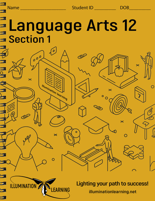 Language Arts 12 Section 1